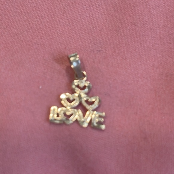Jewelry - 14 k love charm